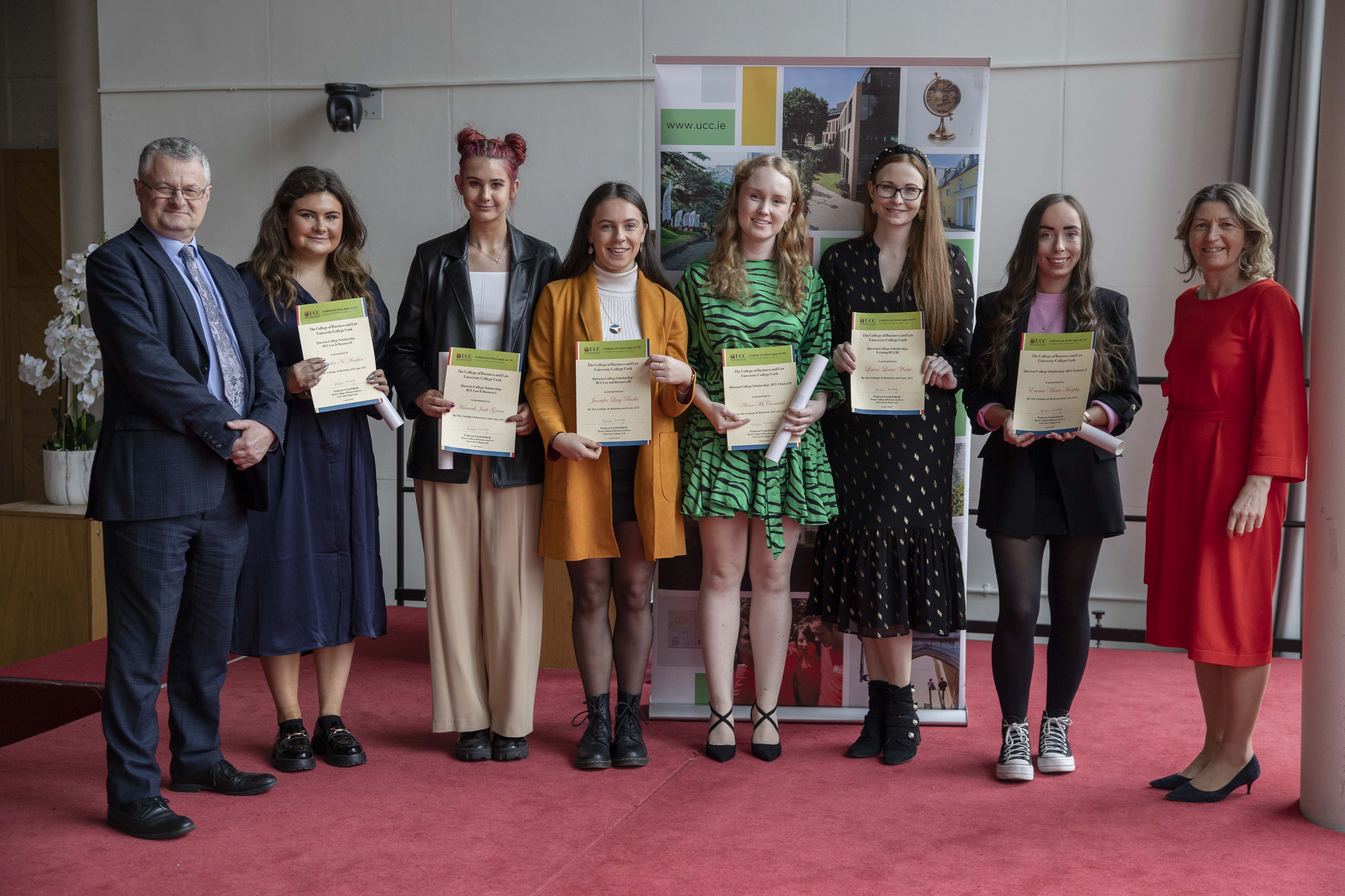 Student Achievements Celebrated at UCC's College of Business and Law Scholarship and Prizes Award Ceremony 2023
