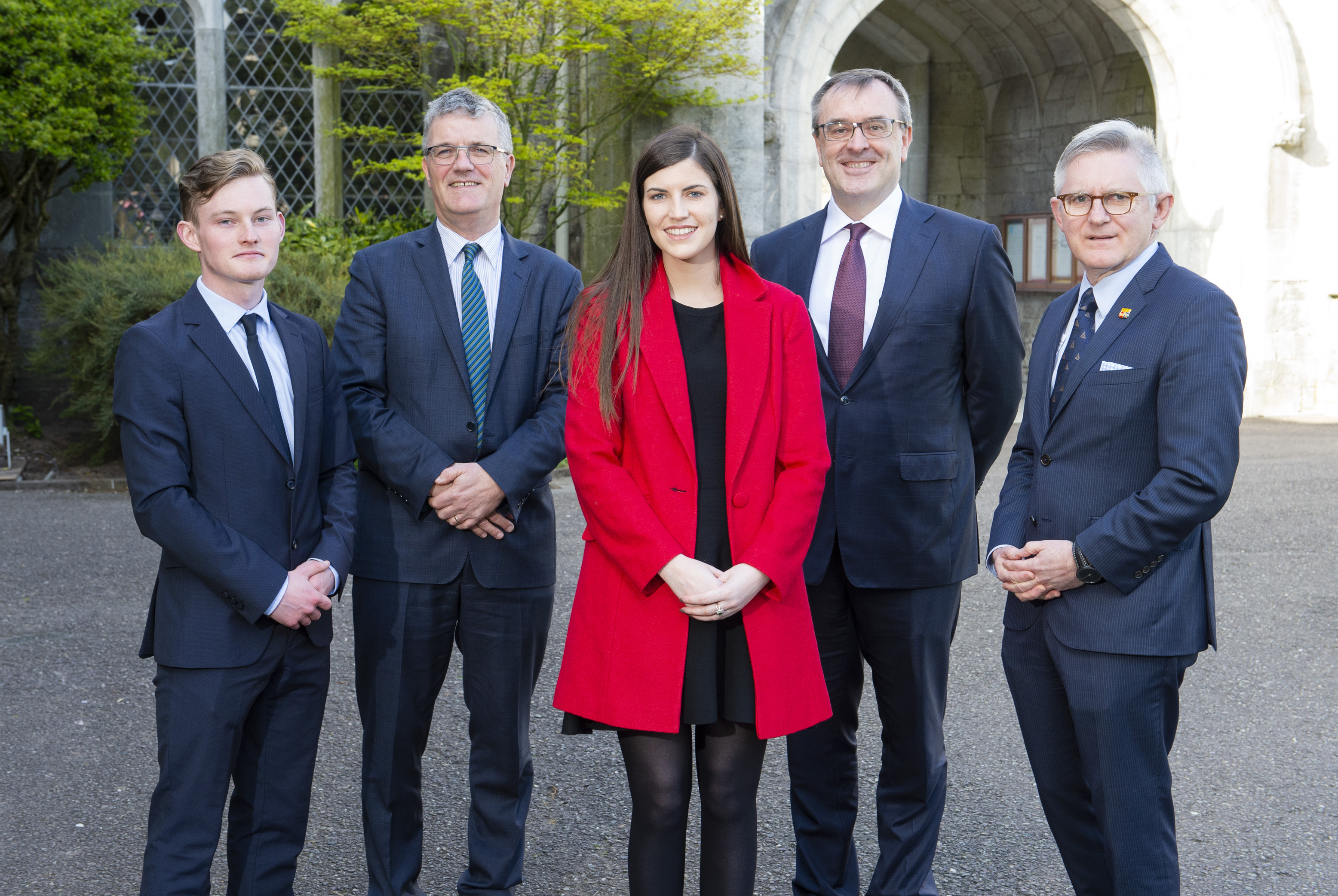 UCC President, Prof. Patrick O’Shea, at the launch of the Arthur Cox Scholarship