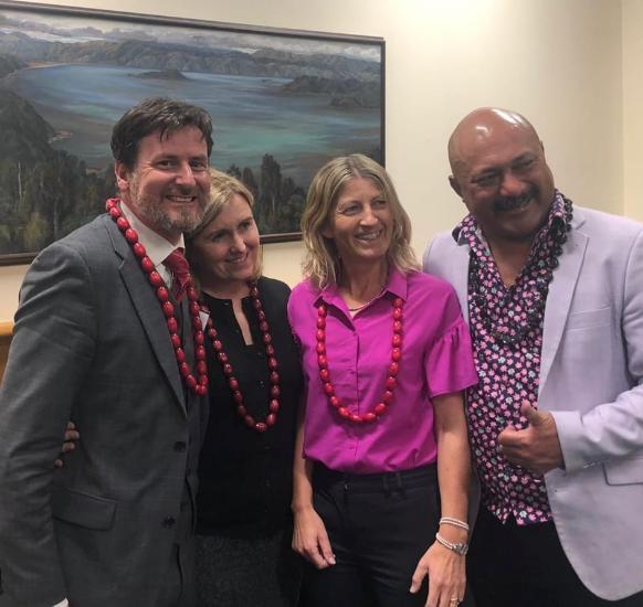 Bruce Adamson, Professor Laura Lundy, Professor Ursula Kilkelly and Ken Ah-Kuoi