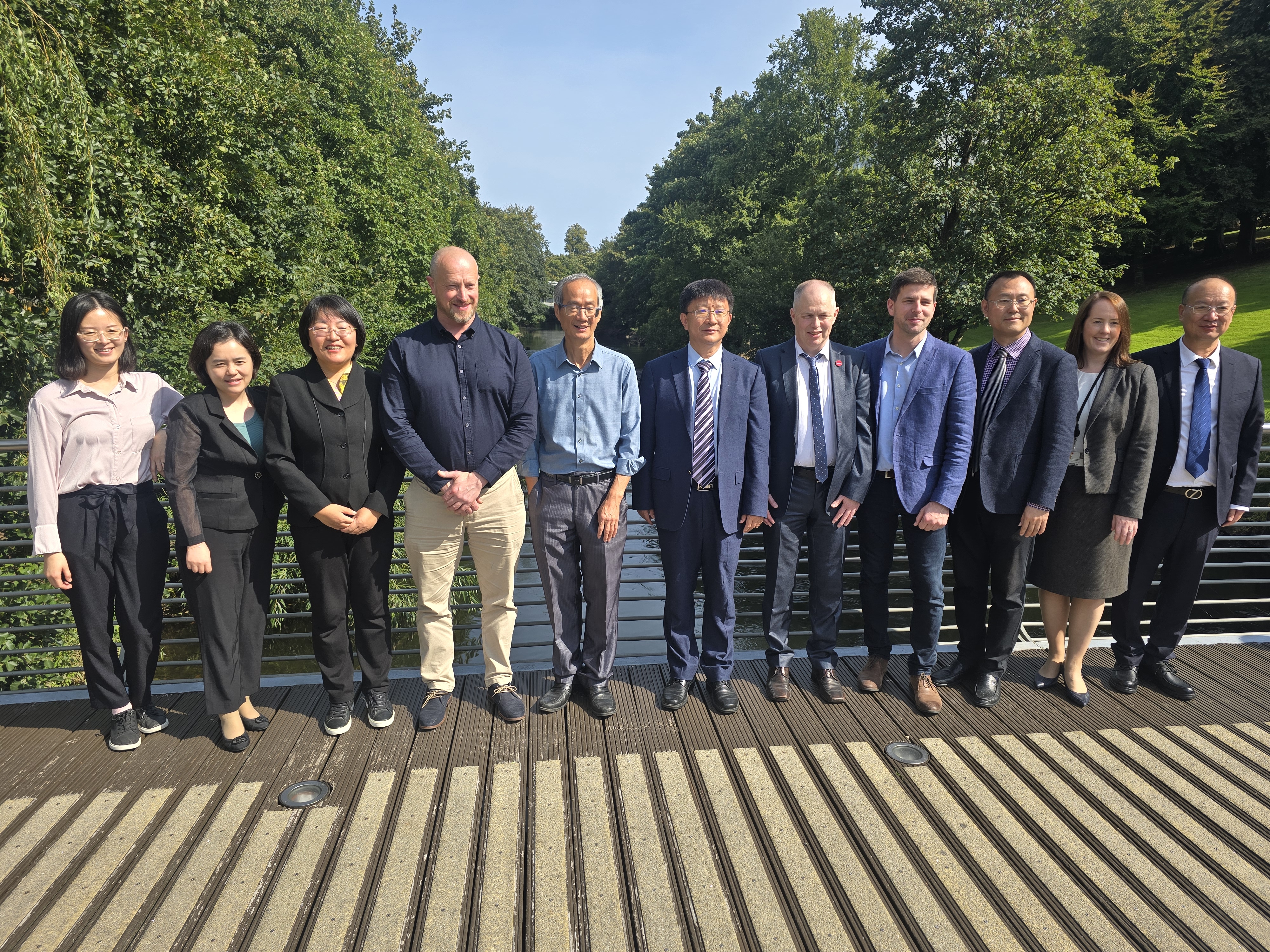 The School of Mathematical Sciences Welcome President Guo of BTBU