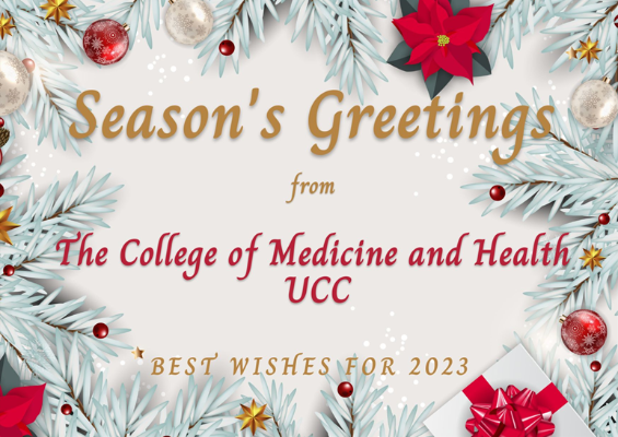 Season's Greetings to all our staff, students and colleagues!
