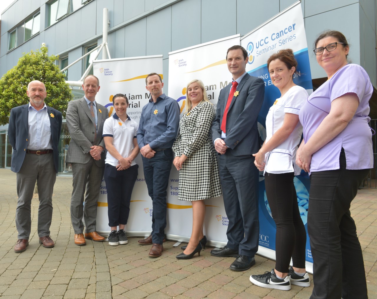 Irish Cancer Society Liam Mc Trial making a difference at Cork University Hospital 