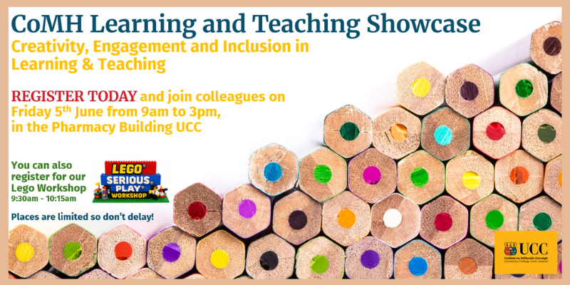 Join colleagues on 9am to 3pm in LG01 & LG51 in the Pharmacy Building, UCC.
