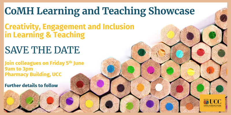 Join colleagues on 9am to 3pm in LG01 & LG51 in the Pharmacy Building, UCC.

