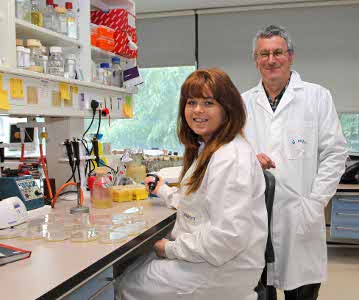 Microbiology Department hosts British Society for Plant Pathology summer student