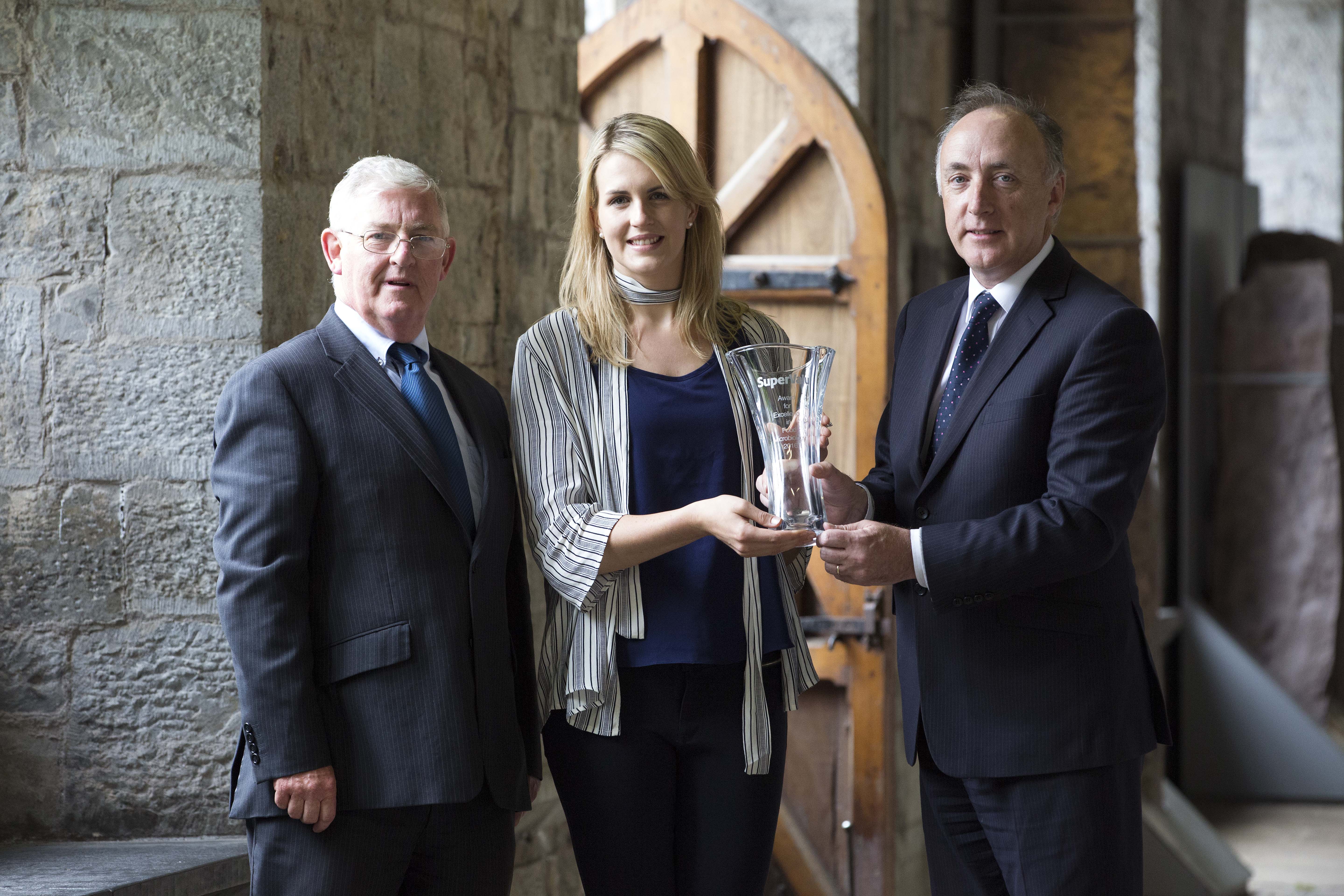 Presentation of SuperValu Award for Excellence in Food Microbiology 2016