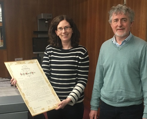 Donation of archive of of Dr Mícheál P. Ó hIceadha