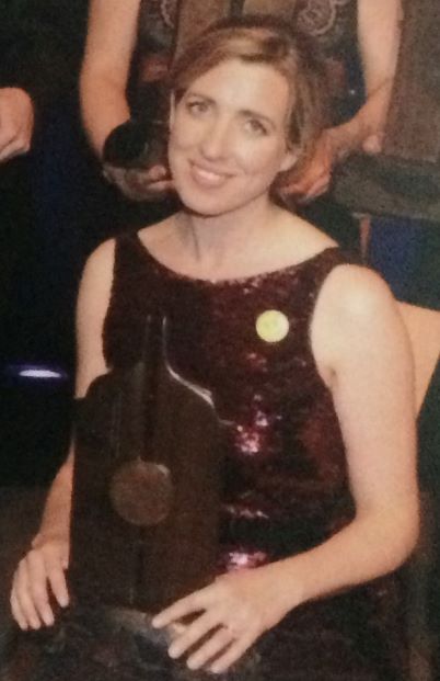 NUIG Alumni Award to Dr Ailbhe Ní Ghearbhuigh, 2018