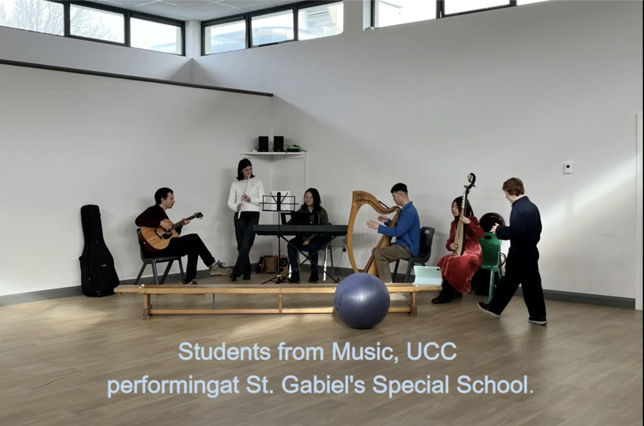 UCC Music community outreach at St Gabriel's Special School