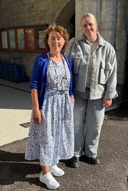 The Netherlands – Jeltje van der Weg with Maura O’Neill, UCC