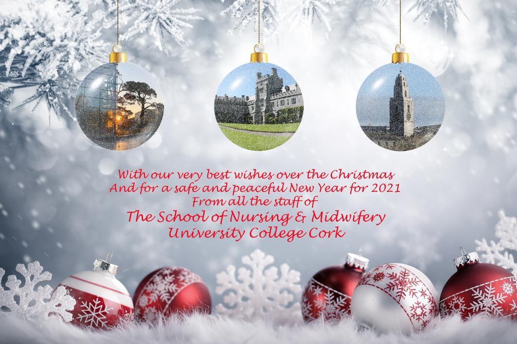 Our best wishes for the New Year from the School of Nursing and Midwifery, UCC