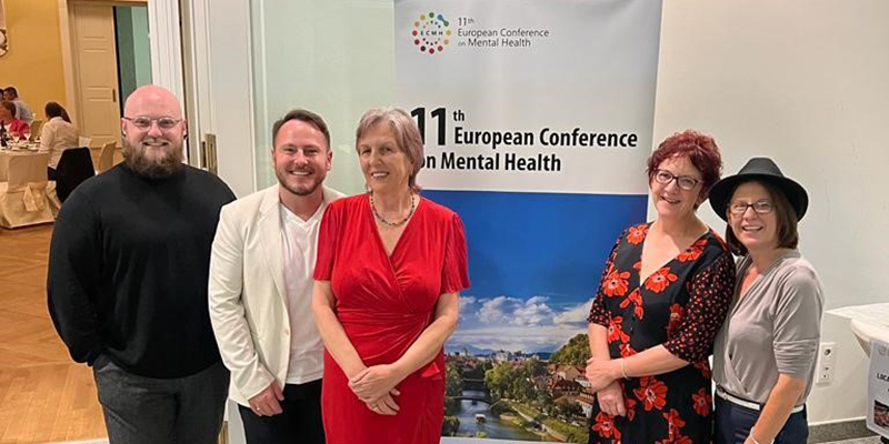 SoNM Mental Health team present at the European Conference on Mental Health