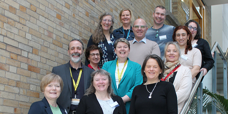 Ute Vogel (Norway), Carol Condon (SONM), Jørn Hofsø (Norway), Prof. Maria Gil Poisa (Barcelona), Kevin Holmes (Malta), Dr. Marcia Gafa (Malta), Dr. Seán Kelleher (SONM), Dr. Norma Delezio (Malta), Dr. Kari Olsen (Norway), Maria O’Shea (SONM), Dr. Astrid Nymo (Norway), Bríd Drake (SONM), Clare Murphy (IO) and Prof. Josephine Hegarty (SONM)