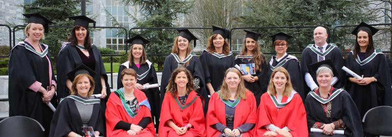 First intake of students on the MSc in Nursing and Healthcare Quality Improvement (online) programme graduate at the Conferring Ceremony 