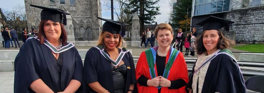 Graduations back on campus in UCC: MSc Nursing Students celebrate