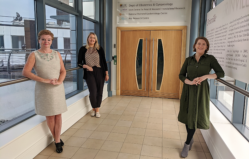 Department of Obstetrics and Gynaecology, UCC:  Ann O’Donovan, Undergraduate Coordinator; Ruth Devenney, Postgraduate Coordinator and Louise Riordan, Manager 