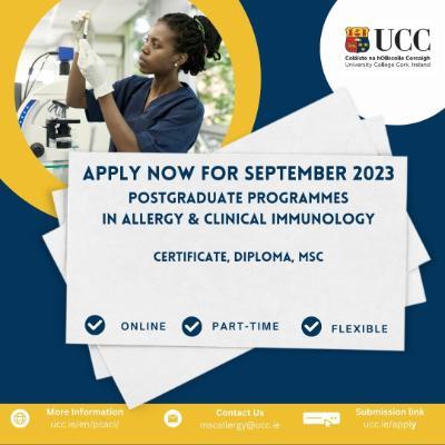 Are you a Healthcare Professionals - Get an MSc in Allergy & Clinical Immunology