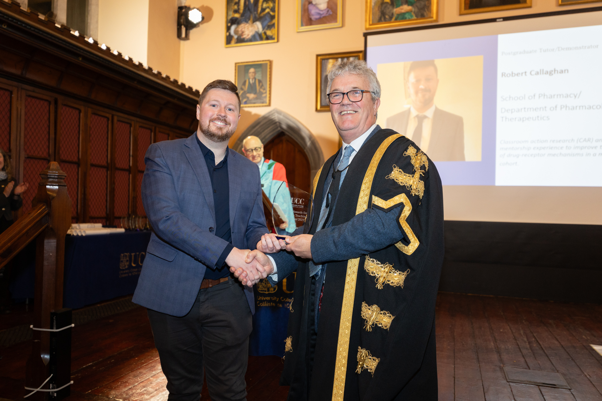 Congratulations to Robert Callaghan, Recipient of the President&rsquo;s Award for Excellence in Teaching