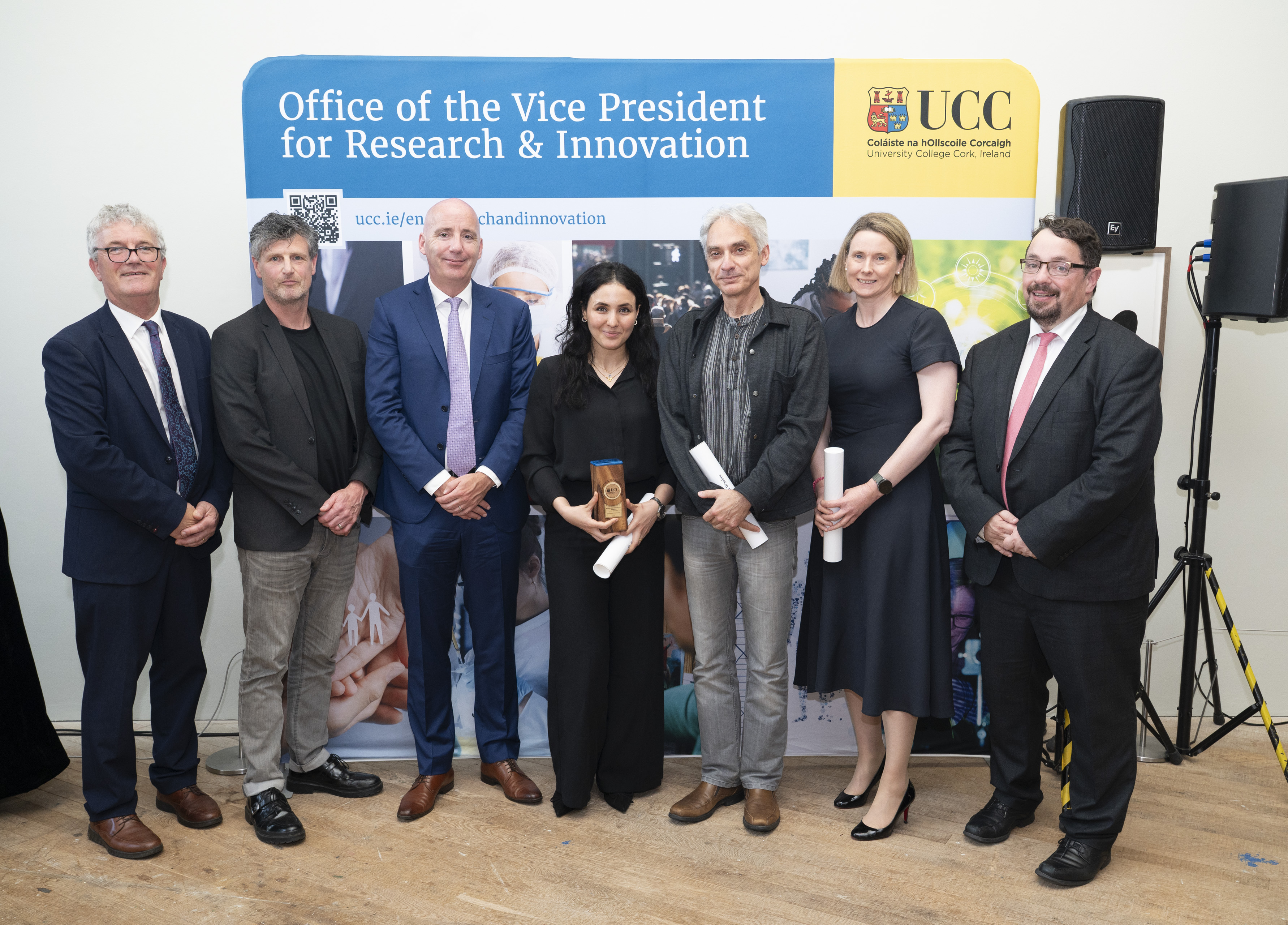 Department Researchers Honoured with UCC &ldquo;Invention of the Year&rdquo; Award