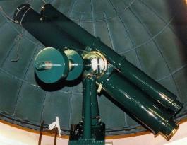 Partially restored Crawford equatorial telescope