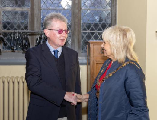 Professor Séamus Davis, Oliver E. Buckley Prize, UCC event