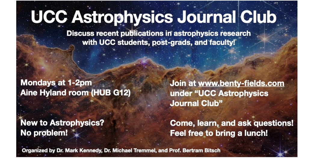 Astro Journal Club is back!