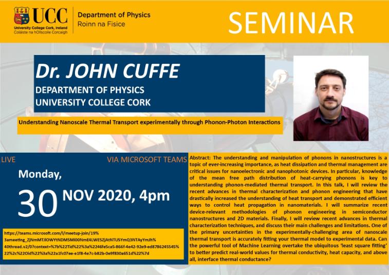 Seminar Poster Seminar Poster
