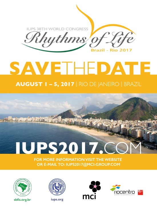 Professor Ken O’Halloran presented at the International Union of Physiological Sciences meeting in Rio de Janeiro, August 2017. 