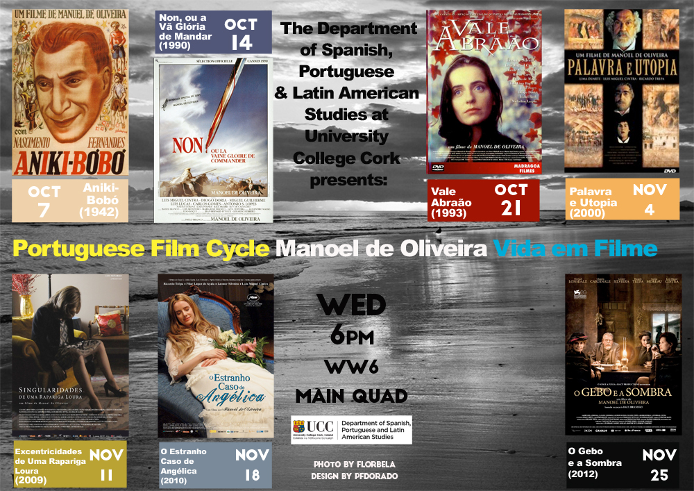 Portuguese Film Cycle 2015-16: Manoel de Oliveira Vida em Filme
