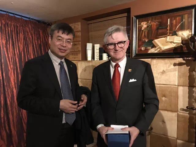 President Jin Donghan of Shanghai University Visits UCC 