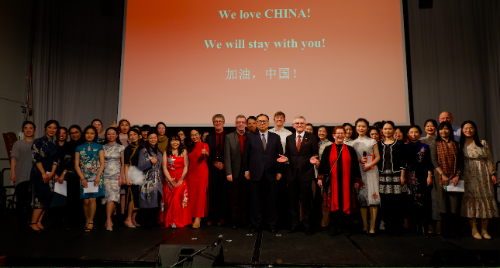 Chinese Spring Festival Gala has successfully held in UCC