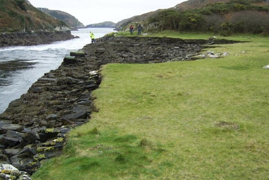 Erosion at the Rapids 