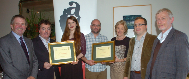 MSc Organic Horticulture Students Collect Belling Bursaries