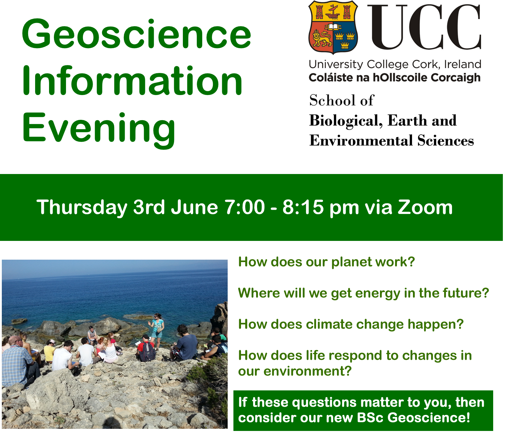 Geoscience Information Evening 