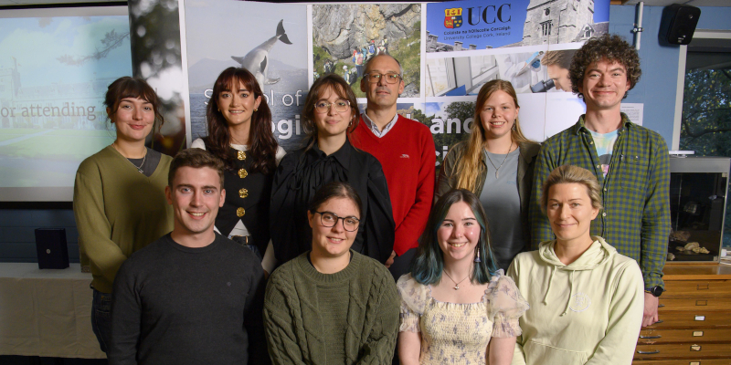 Recipients of BEES undergraduate student awards along with Head of School, Prof. Tony Knights