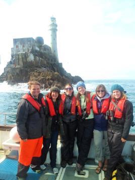 IRES students at the Fastnet