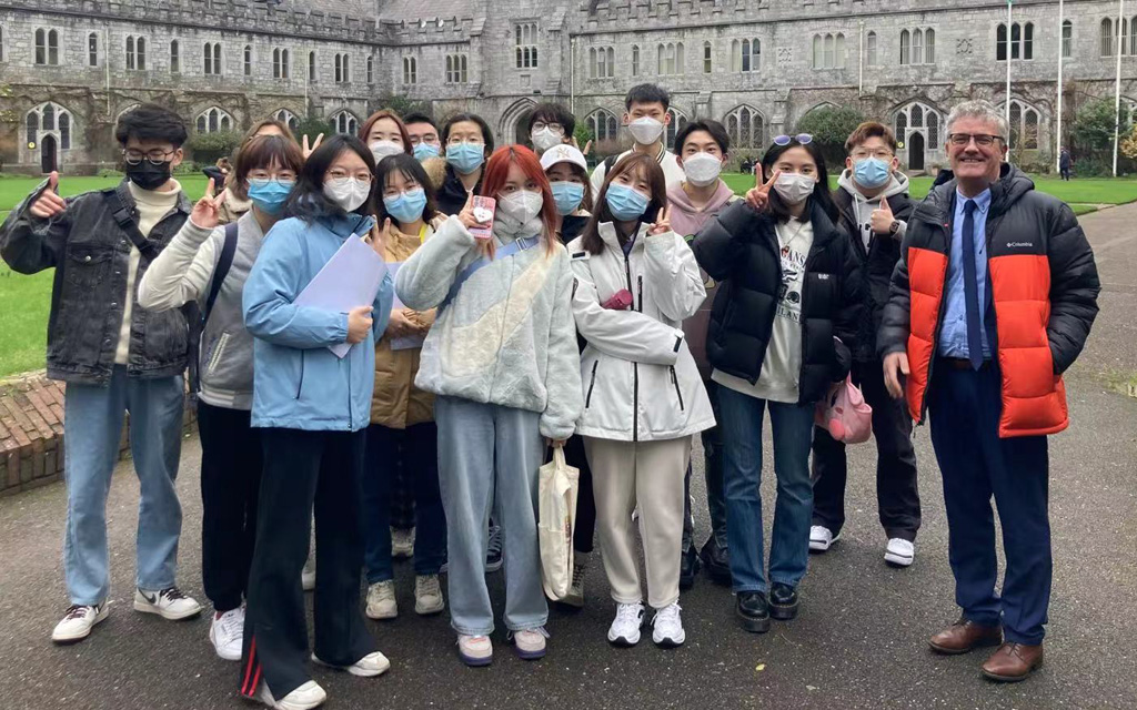 Students from China at UCC