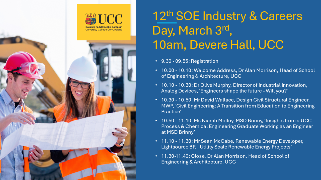 12th School of Engineering\'s Industry & Careers Day