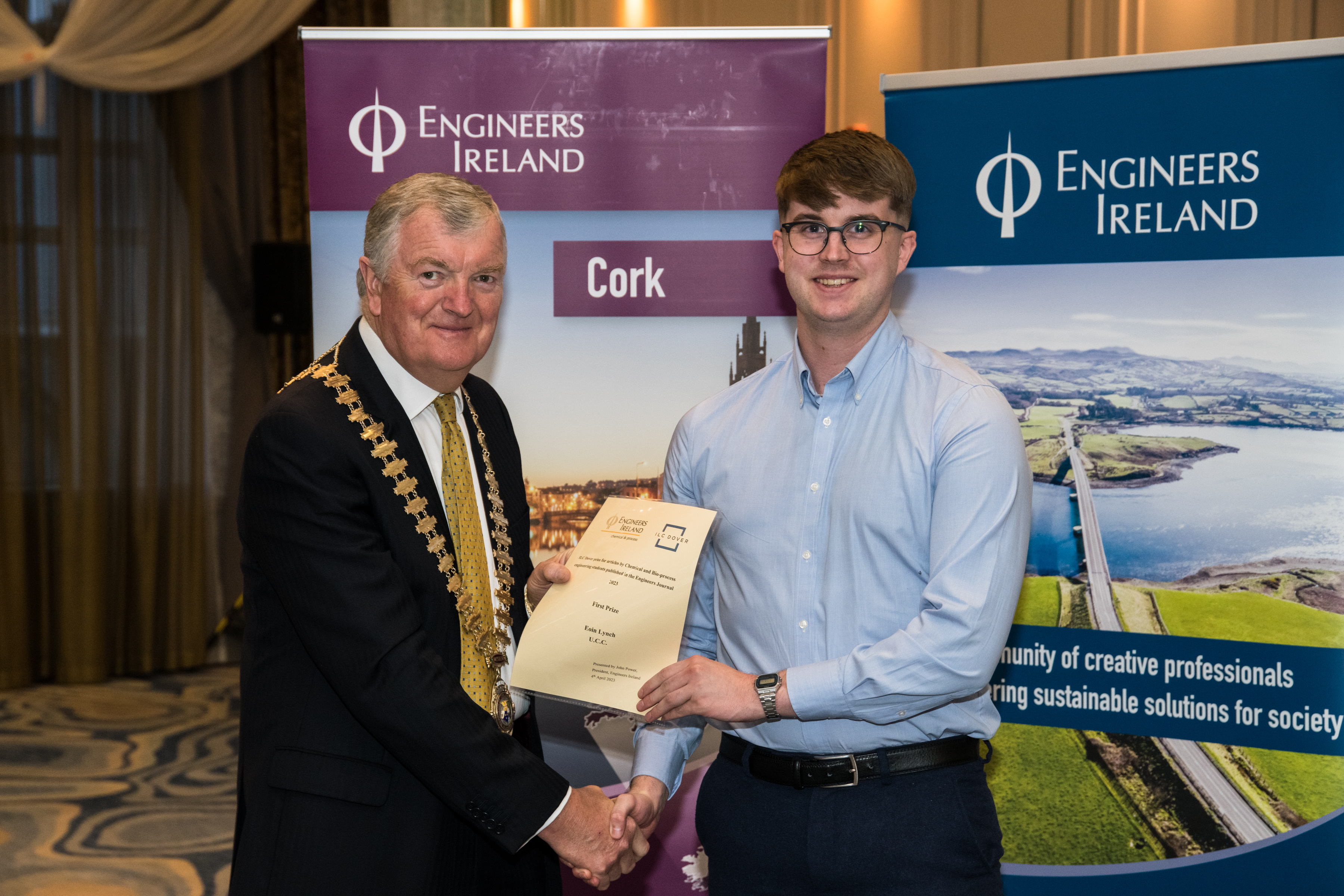 Process & Chemical Engineering Student at UCC wins the 2023 ILC Dover Journal Competition