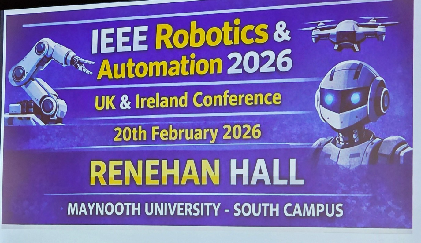SOE PhD student wins award at the IEEE Robotics and Automation Society Conference