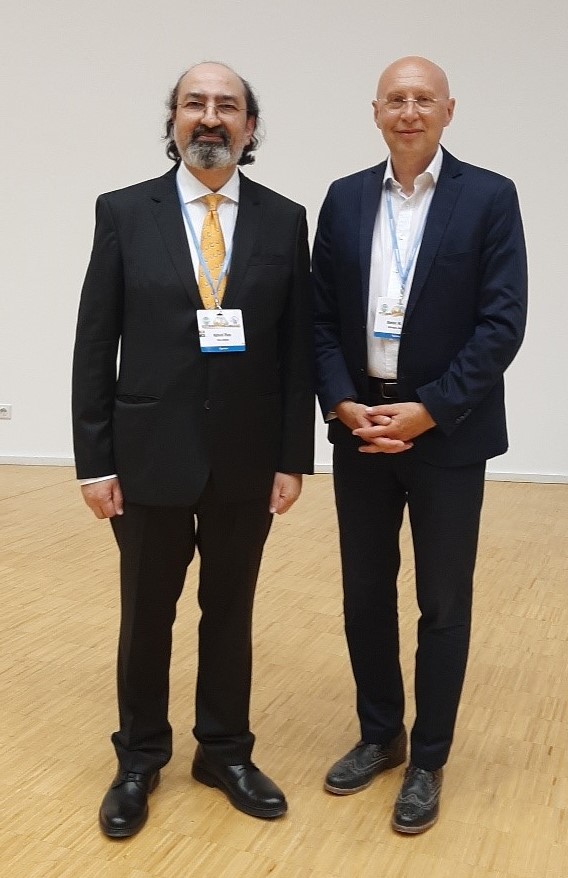 Chair Professor Nabeel Riza , Honoured as Chair of Nobel Prize Lecture Plenary Session of the 25th ICO International Optics Congress Germany
