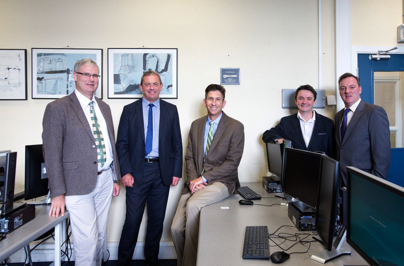 Qualcomm Sponsors Upgrading of the CAD Lab in the School of Engineering