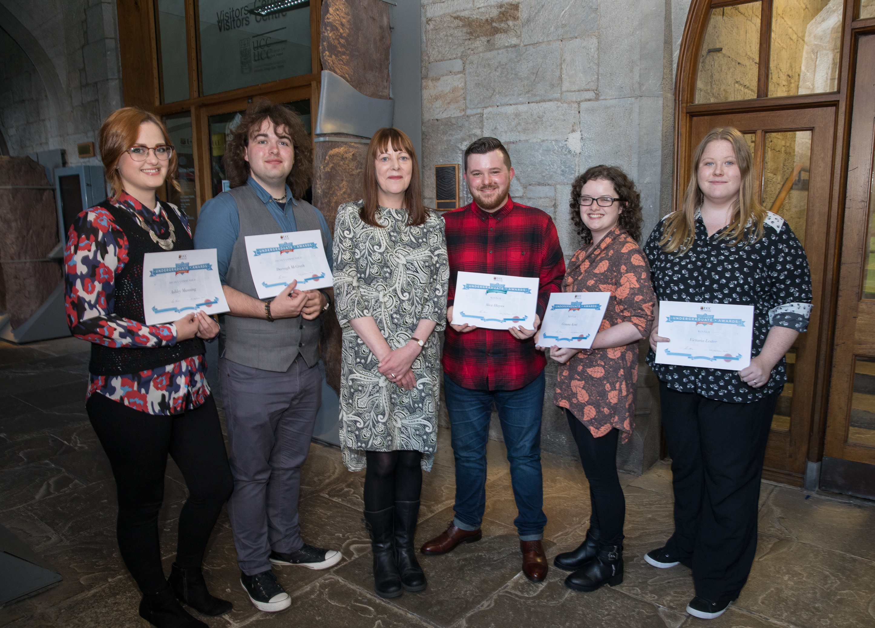 Undergraduate Achievements Recognised at School of English Welcome Event
