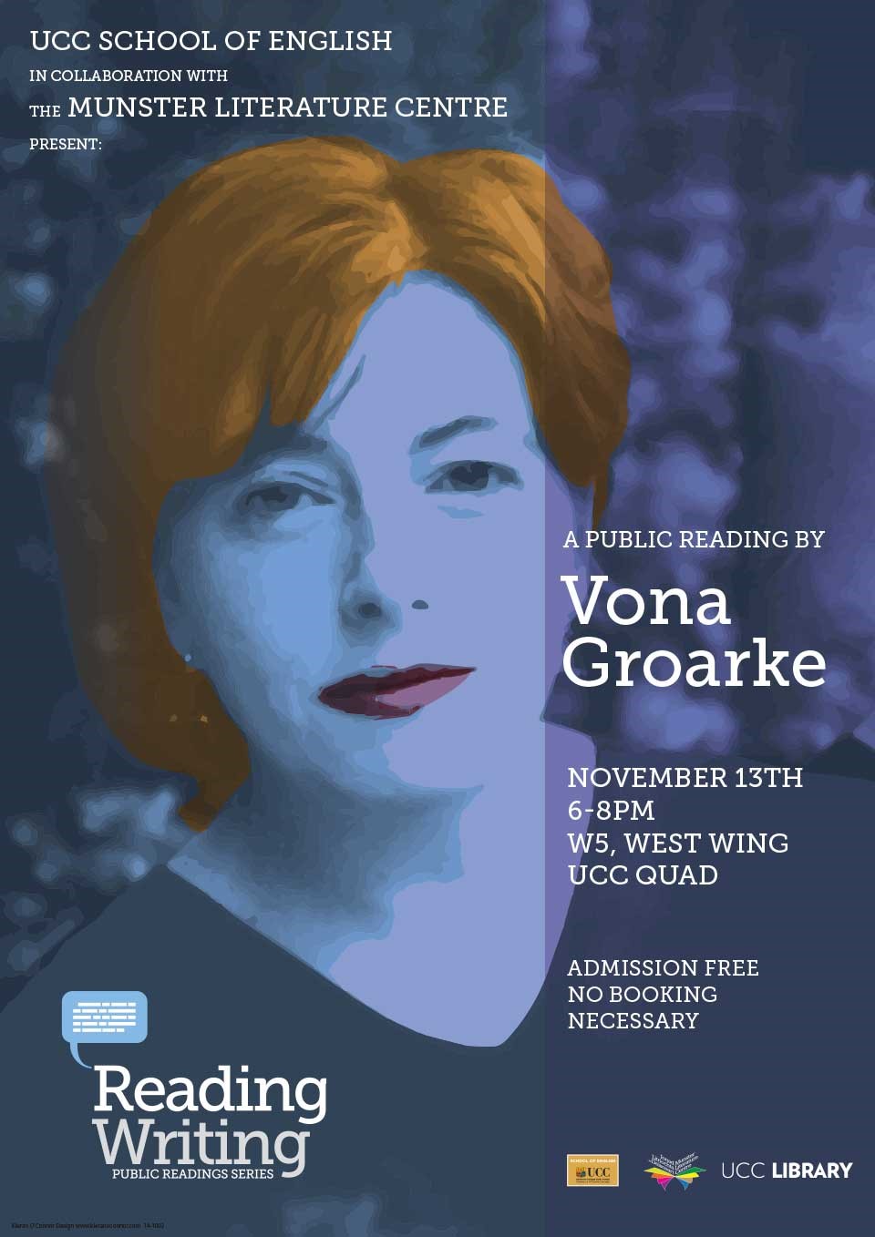 Vona Groarke: Public Reading