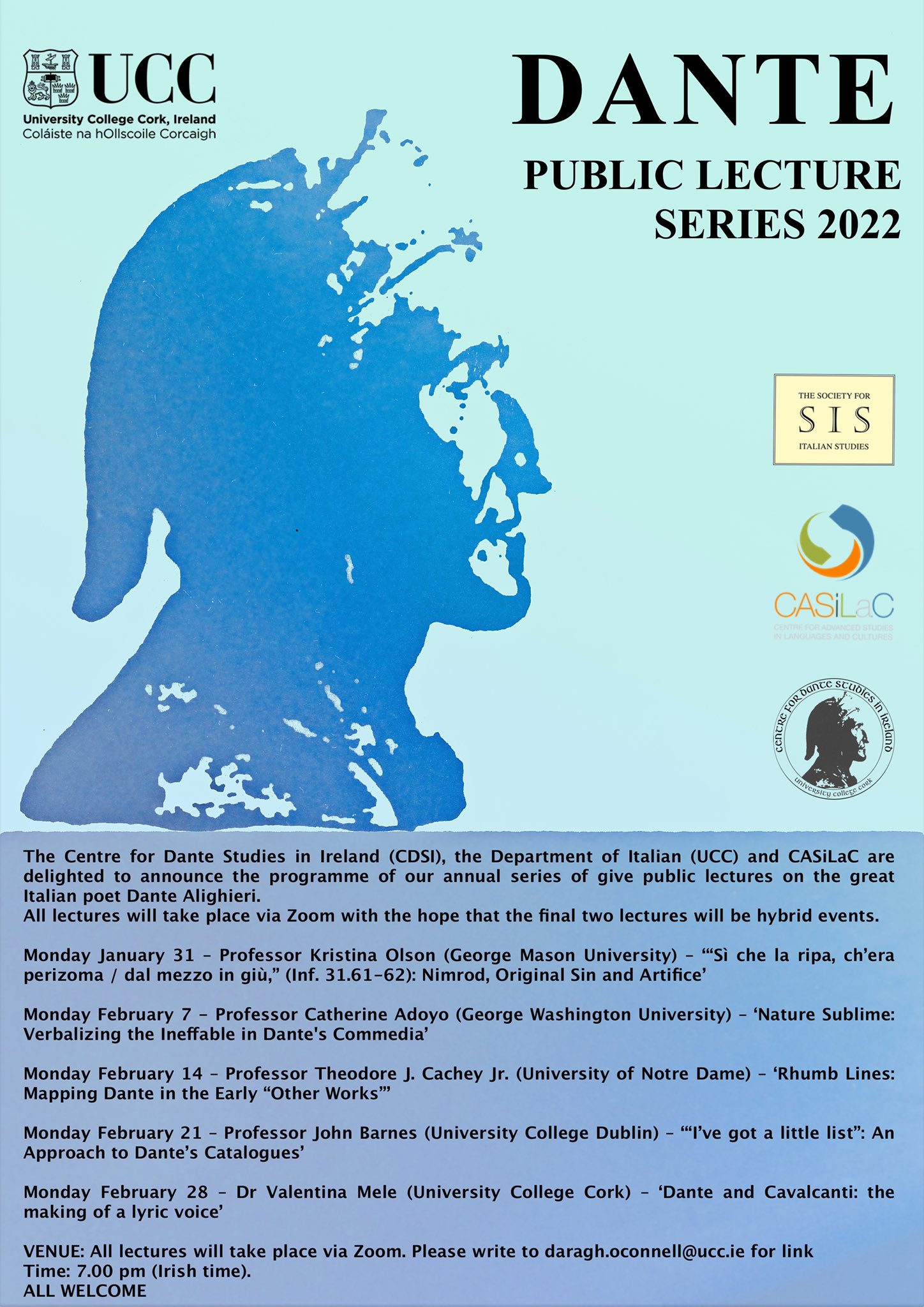 Dante Public Lecture Series 2022