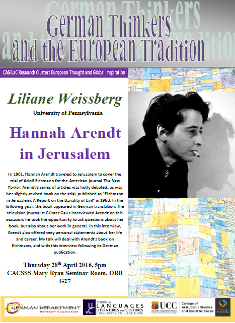 Hannah Arendt in Jerusalem