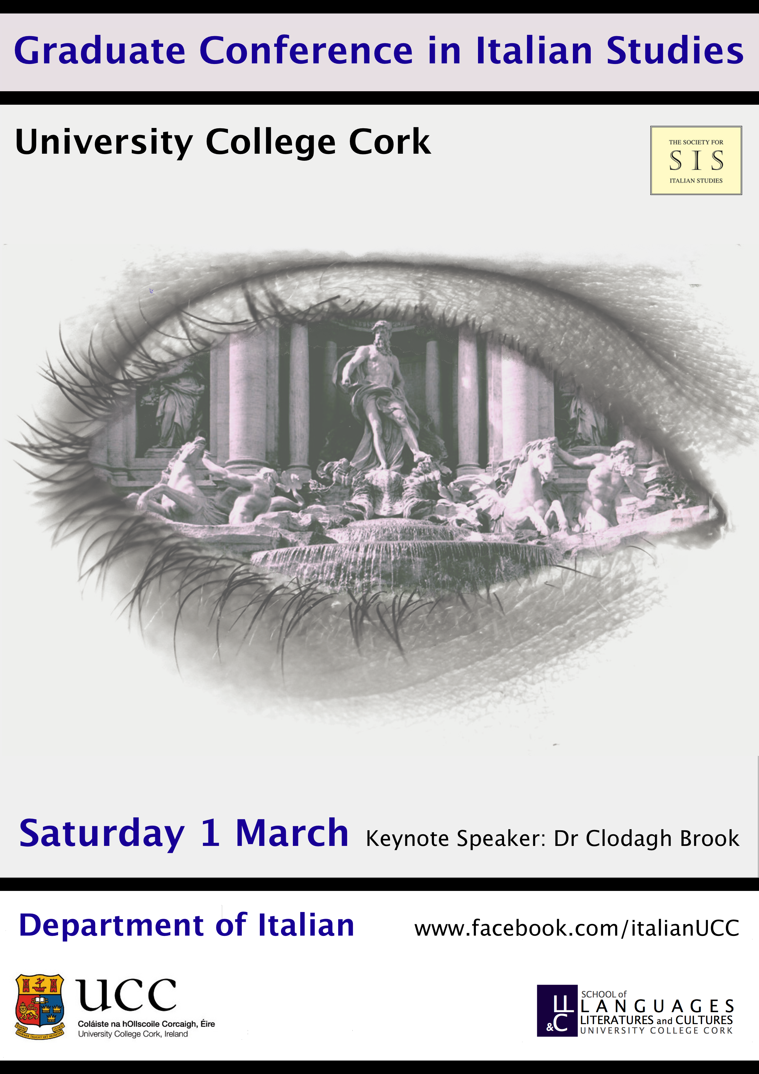 Postgraduate Conference in Italian Studies - UCC Saturday 1st March 2014