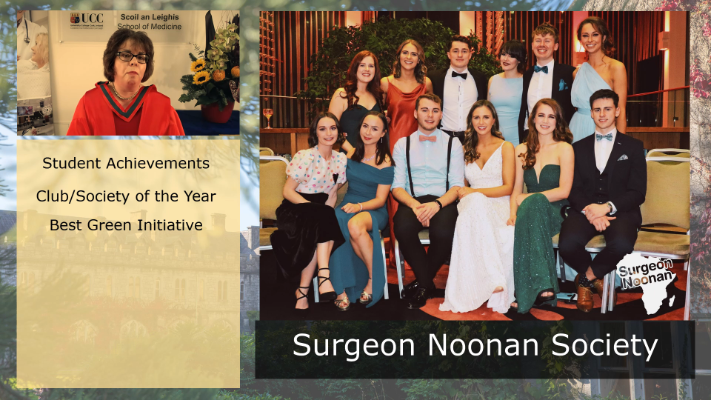 Prizegiving 2020 Surgeon Noonan