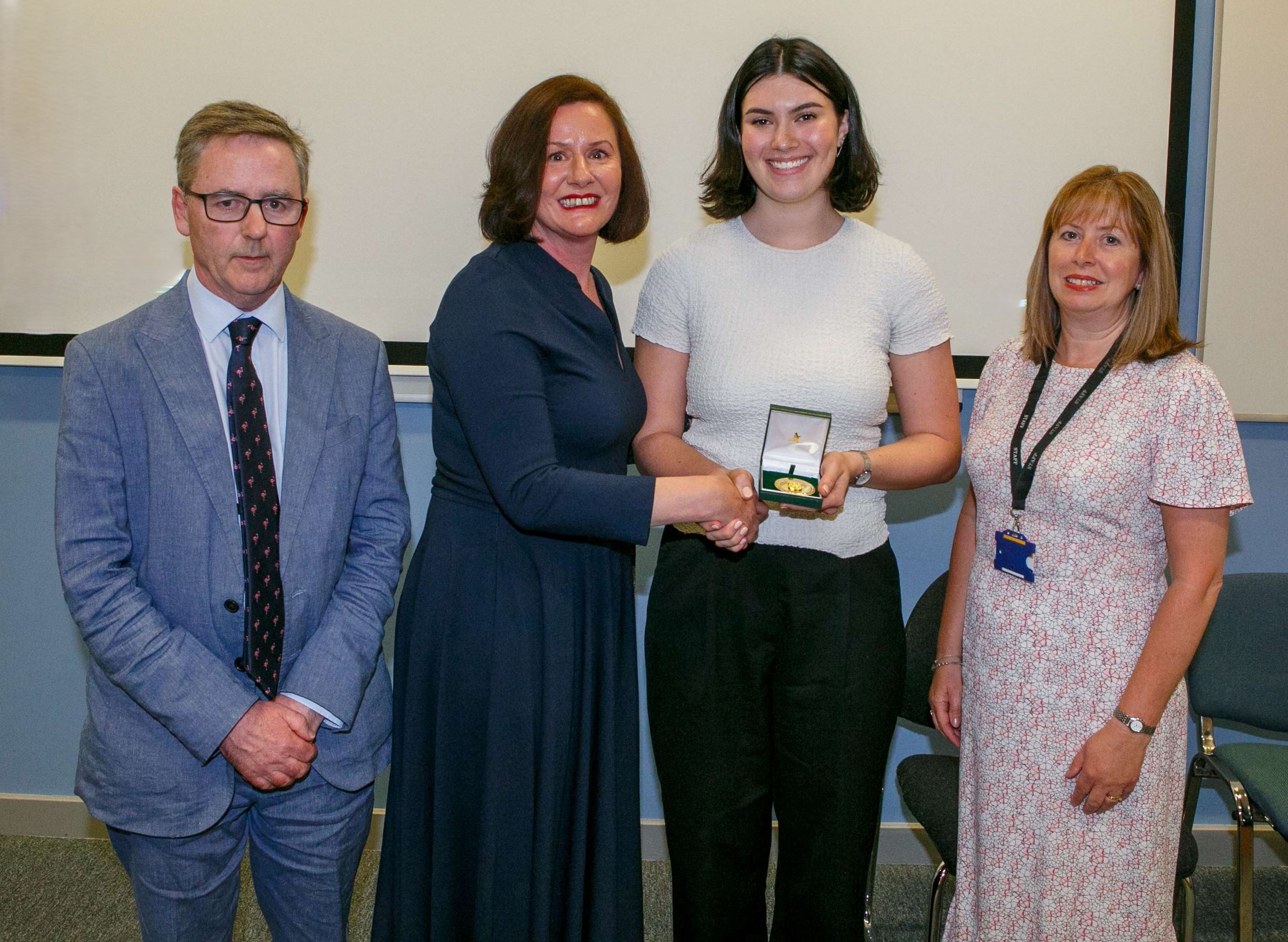 Dr Sinead Kinsella Intern medal 2024 