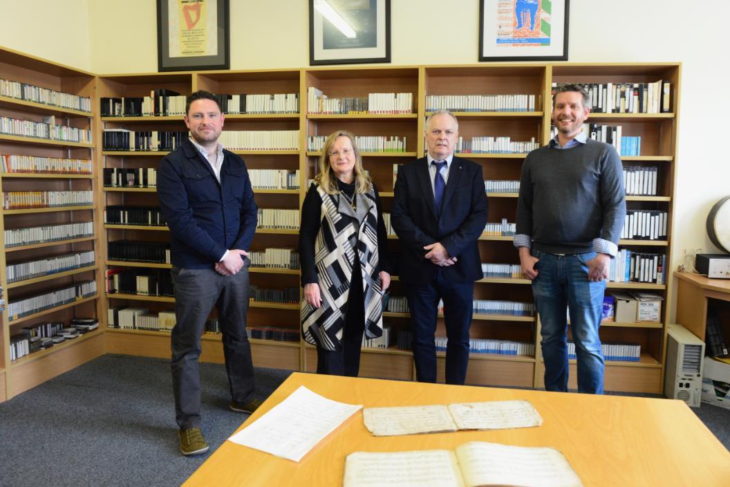 Aidan Duggan donates 19th century manuscripts